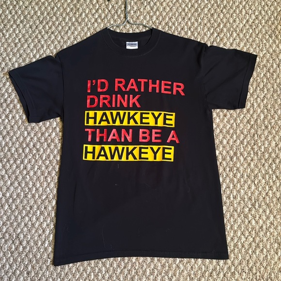 Iowa State University Cyclones-Hawkeye Rivalry T-Shirt - Picture 1 of 3